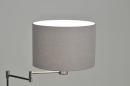 bekijk vloerlamp-30085-modern-retro-staal_-_rvs-stof-grijs-rond