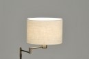 bekijk vloerlamp-30086-modern-retro-brons-stof-creme-rond