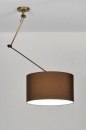 bekijk hanglamp-30116-modern-klassiek-brons-stof-bruin-roest-bruin-brons-rond