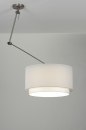 bekijk hanglamp-30147-modern-staal_-_rvs-stof-wit-rond