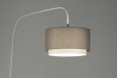 bekijk vloerlamp-30150-modern-design-metaal-chroom-taupe-wit-rond