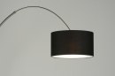 bekijk vloerlamp-30175-modern-staal_-_rvs-stof-zwart-rond