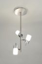 bekijk plafondlamp-64806-modern-aluminium-geschuurd_staal-geschuurd_aluminium-chroom-glas-wit_opaalglas-rond