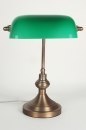 bekijk tafellamp-66384-klassiek-retro-brons-glas-roest-bruin-brons-groen-rond-rechthoekig