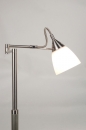 bekijk vloerlamp-66838-modern-retro-staal_-_rvs-glas-wit_opaalglas-rond