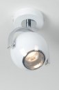 bekijk spot-70615-modern-retro-metaal-chroom-wit-glans-rond