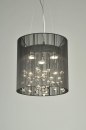 bekijk hanglamp-71046-modern-chroom-stof-zwart-rond