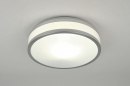 bekijk plafondlamp-71098-modern-aluminium-metaal-kunststof-wit-rond