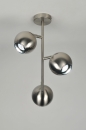 bekijk plafondlamp-71114-modern-retro-staal_-_rvs-chroom-rond