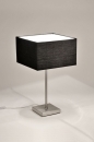 bekijk tafellamp-71222-modern-staal_-_rvs-stof-zwart-vierkant