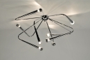 bekijk plafondlamp-71285-modern-retro-metaal-chroom-rond