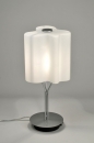 bekijk tafellamp-71288-modern-design-staal_-_rvs-glas-wit_opaalglas-rond