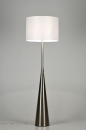 bekijk vloerlamp-71319-modern-design-staal_-_rvs-stof-wit-mat-rond
