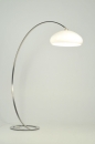 bekijk vloerlamp-85421-modern-design-staal_-_rvs-kunststof_-_plexiglas-wit-glans-rond