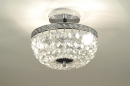 bekijk plafondlamp-85637-klassiek-metaal-chroom-kristal-kristalglas-rond