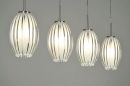 bekijk hanglamp-85639-modern-geschuurd_staal-glas-wit_opaalglas-kunststof-rond-langwerpig