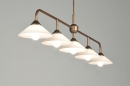 bekijk hanglamp-85979-klassiek-roestbrons-glas-wit_opaalglas-roest-bruin-brons-langwerpig