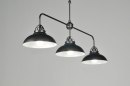 bekijk hanglamp-85980-klassiek-retro-industrie-look-metaal-zwart-mat-rond-langwerpig
