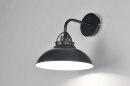 bekijk wandlamp-86876-modern-industrie-look-metaal-antraciet-grijs-wit-mat-rond