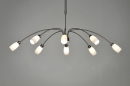 bekijk hanglamp-86890-modern-staal_-_rvs-glas-wit_opaalglas-rond