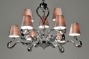 bekijk hanglamp-86961-modern-klassiek-design-chroom-stof-grijs-rond