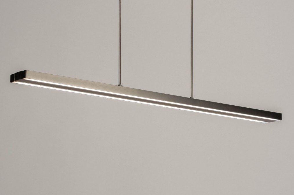 sap revolutie vals Hanglamp 12671: Design, Modern, Staal Rvs, Metaal