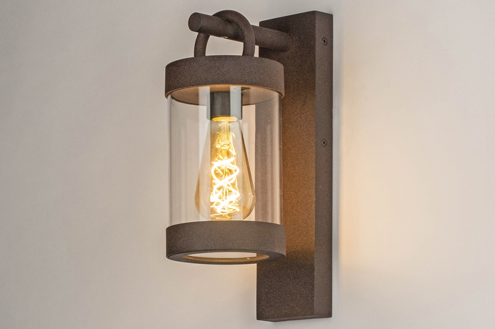 Tegen de wil Ru twijfel Wandlamp 13042: Landelijk, Rustiek, Modern, Aluminium