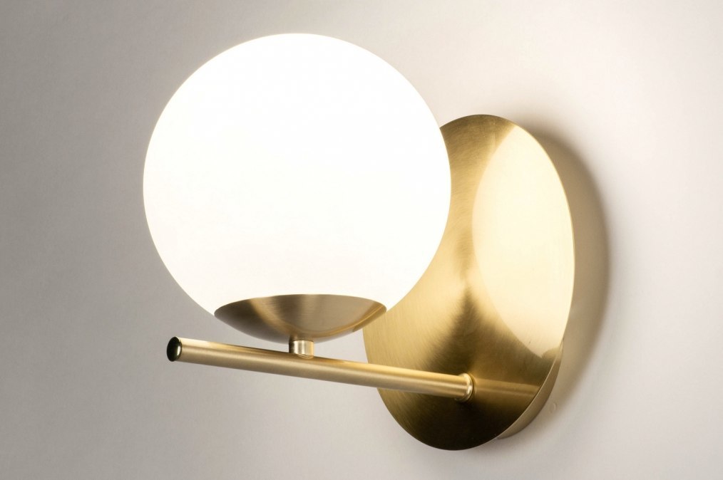 Doe herleven Onafhankelijk Ondoorzichtig Wandlamp 13256: Modern, Retro, Eigentijds Klassiek, Art Deco