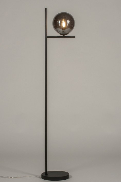 Krimpen fenomeen vervormen Vloerlamp 13259: Modern, Retro, Art Deco, Glas