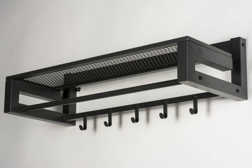 Garderobe 13302 Industrielook Modern Coole Lampen Grob Metall