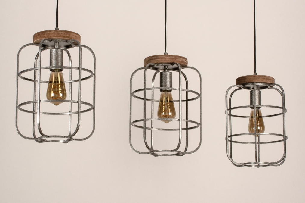 Pendelleuchte 13641: Industrielook, Laendlich Rustikal, Modern, Coole