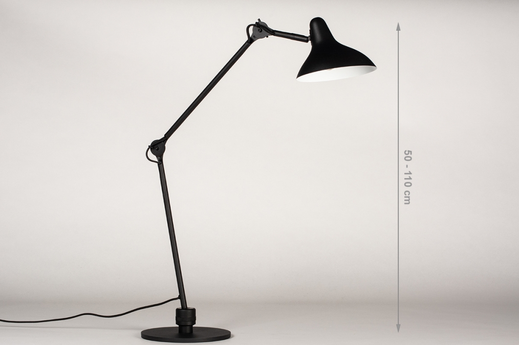 Tischleuchte 14093: Industrielook, Modern, Coole Lampen Grob, Retro