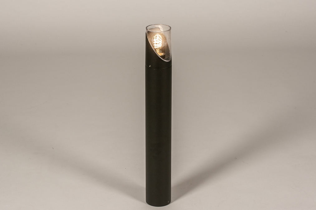 Buitenlamp 14940: modern, aluminium, zwart, mat #0