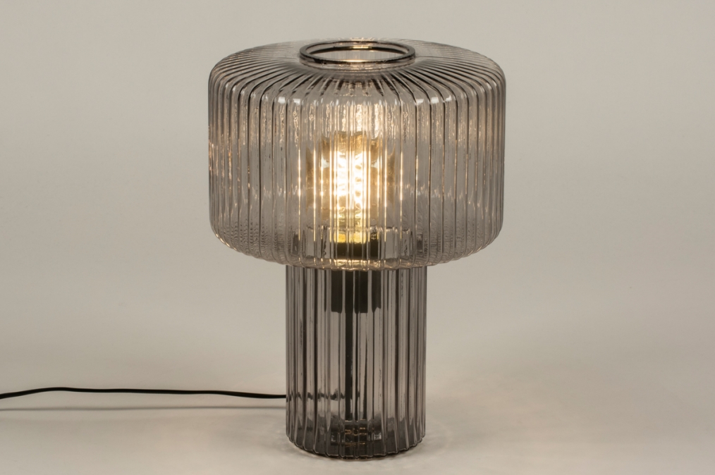 Tafellamp 15170: modern, retro, eigentijds klassiek, glas #0