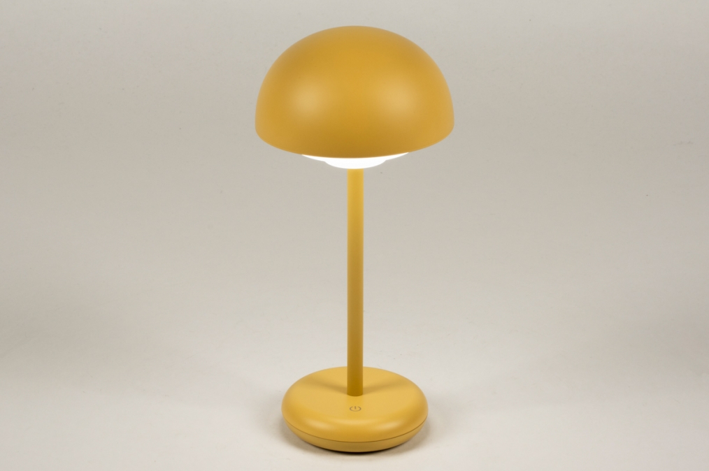 Tafellamp 15200: modern, kunststof, metaal, geel #0