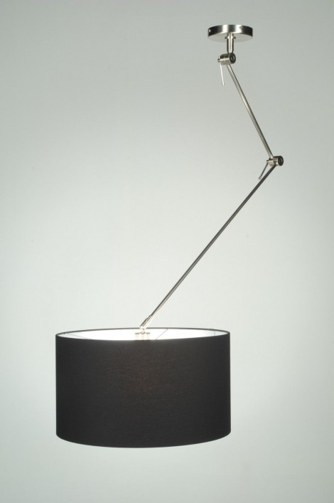 wacht vangst Gevoel Hanglamp 30004: Landelijk, Modern, Stof, Zwart