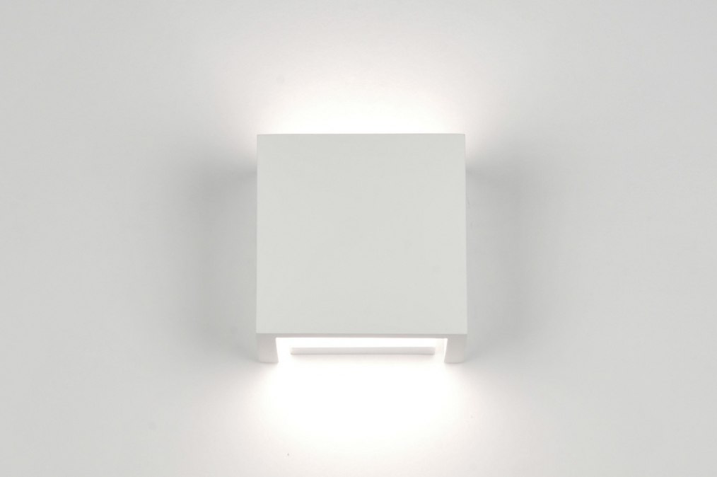 Wall Lamp 30213 Modern, Rustic, White, Matt