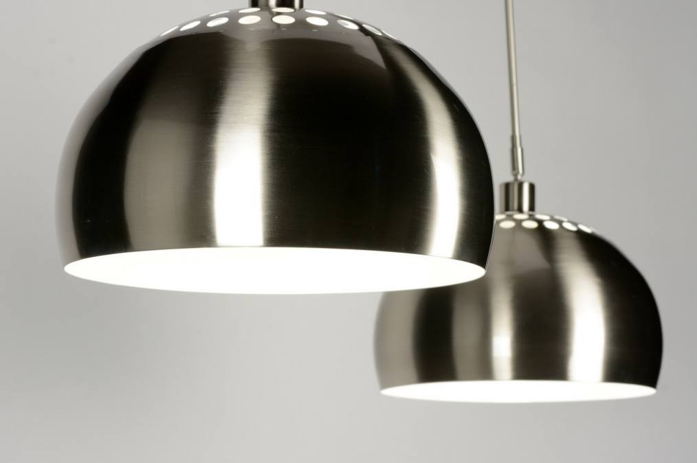 Hanglamp Modern, Retro, Staal Rvs, Metaal