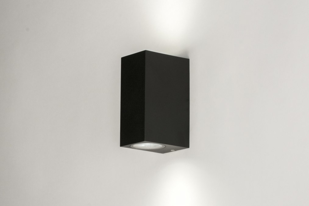 Wandlamp 30824: modern, aluminium, metaal, zwart #0