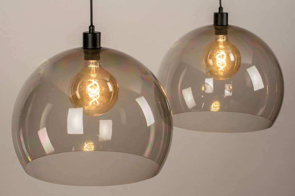 Pendelleuchte 30857: Industrielook, Modern, Art Deco, Kunststoff