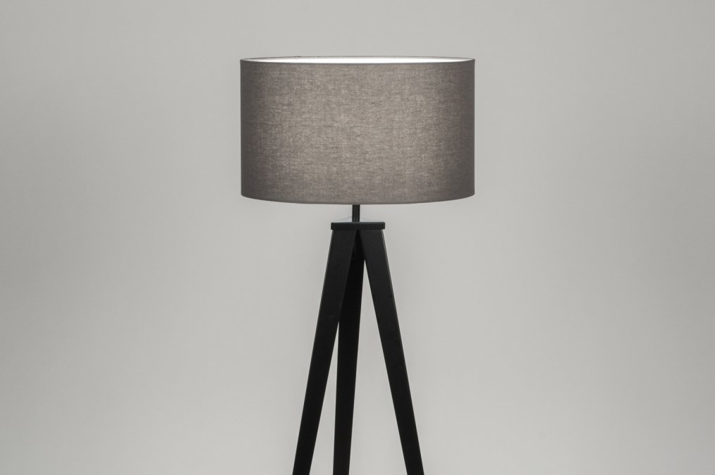 Vloerlamp 30883: design, modern, stof, metaal #0