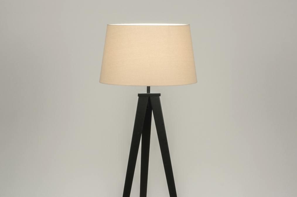Vloerlamp 30884: design, modern, stof, metaal #0