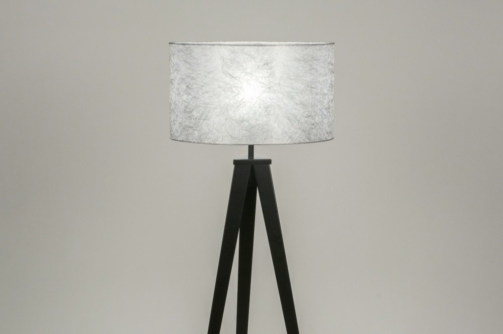 Zuiver achter Kiezen Vloerlamp 30888: Design, Modern, Stof, Metaal