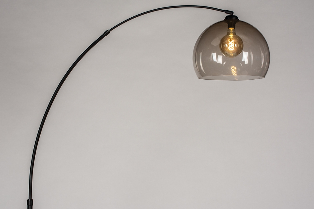 reservering Zus bereik Vloerlamp 30951: Modern, Retro, Glas, Kunststof