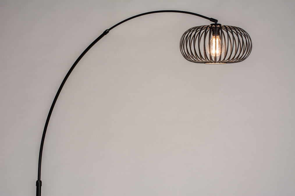 Herhaald Prestigieus achterzijde Vloerlamp 30956: Industrieel, Modern, Retro, Metaal