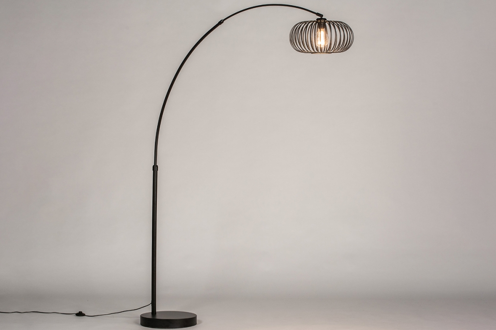 Herhaald Prestigieus achterzijde Vloerlamp 30956: Industrieel, Modern, Retro, Metaal