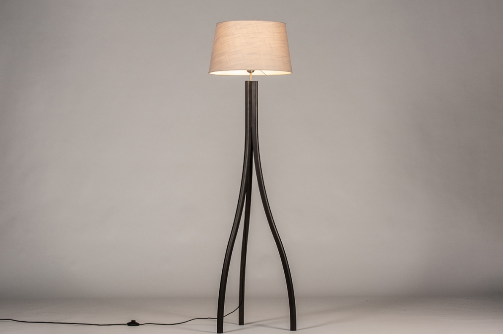 Vloerlamp 31060: landelijk, modern, eigentijds klassiek, hout #0