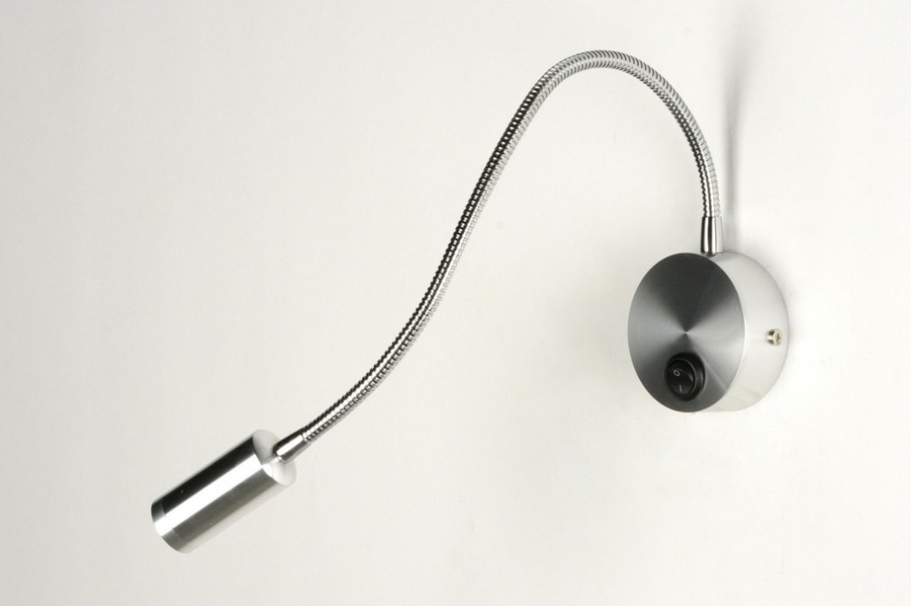 Wandlamp 70556: Modern, Aluminium, Aluminium, Metaal Wandlamp 70556: Modern, Aluminium, Aluminium, Metaal
