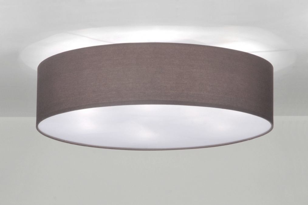 noodsituatie Kreek Uitreiken Plafondlamp 71392: Landelijk, Modern, Eigentijds Klassiek, Stof