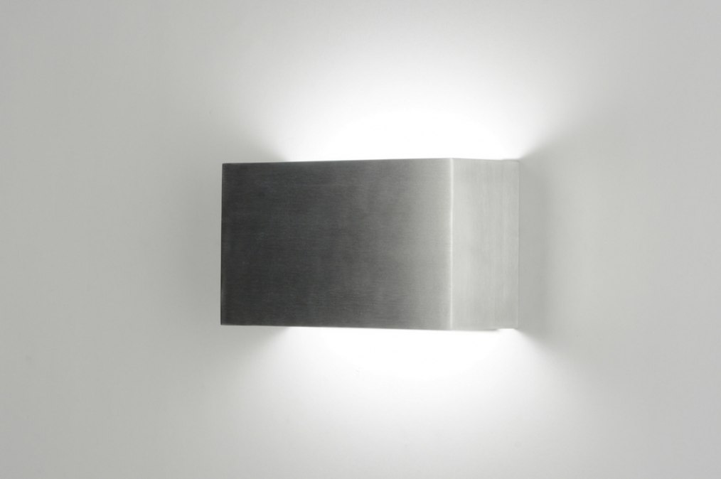 Wandlamp 71970: Modern, Design, Aluminium, Aluminium Wandlamp 71970: Modern, Design, Aluminium, Aluminium